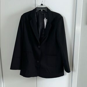 Elegant Black Women's Suit Jacket